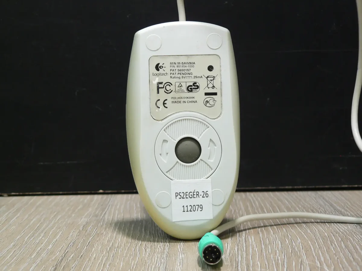 Logitech SAW90A Golyós Egér PS/2 - Image 2