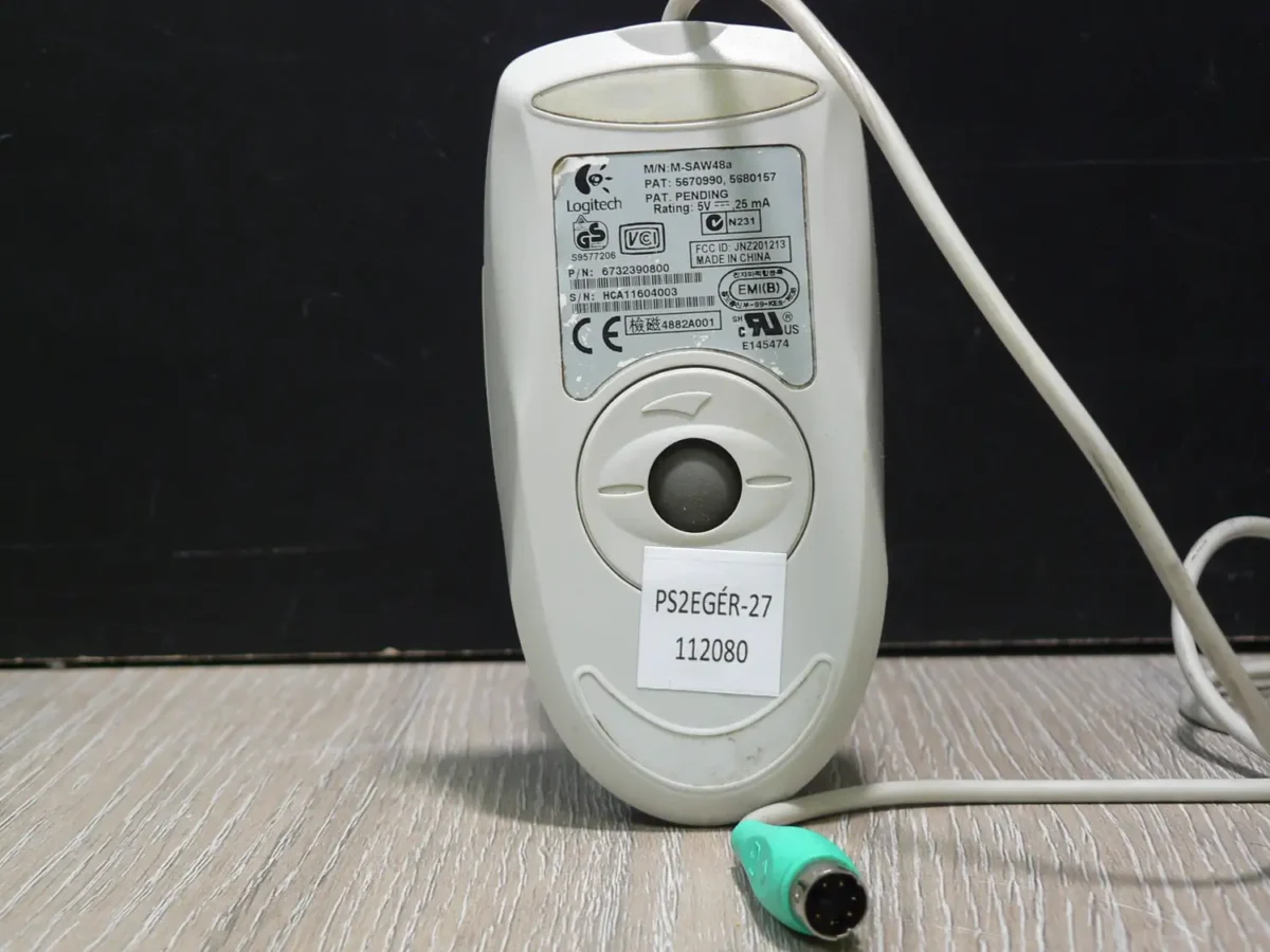 NEC-Logitech M-SAW48a Golyós Egér PS/2 - Image 2