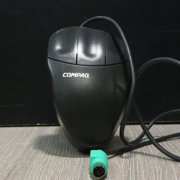 Compaq-Logitech MouseMan Golyós Egér Fekete PS/2