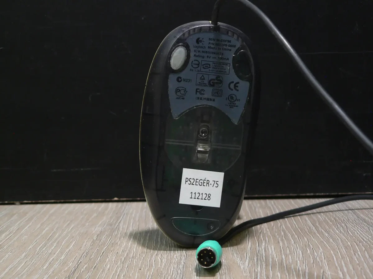 Logitech Optikai Egér PS/2 - Image 2
