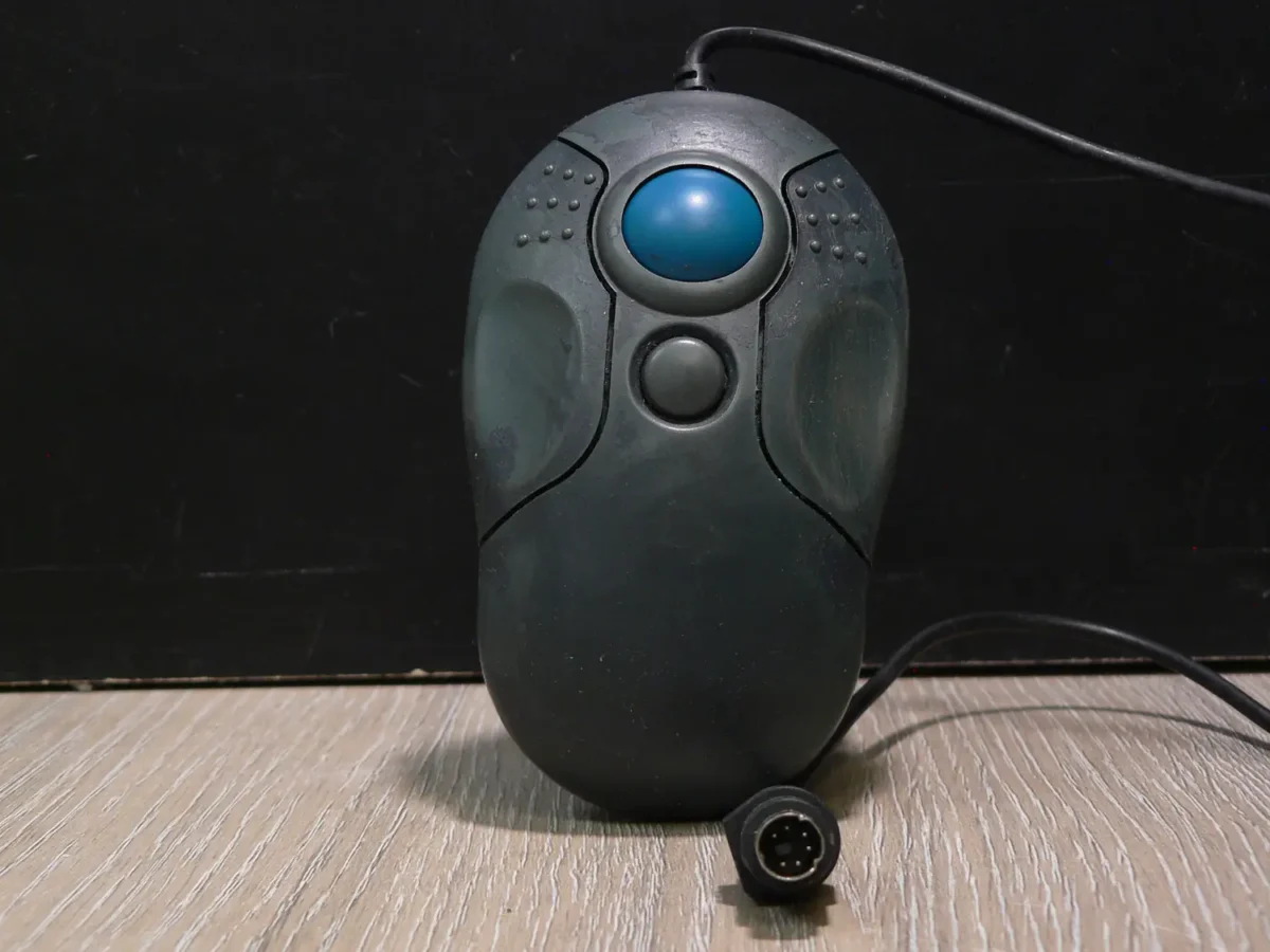 Primax TrackBall Egér Kék PS/2 - Image 1