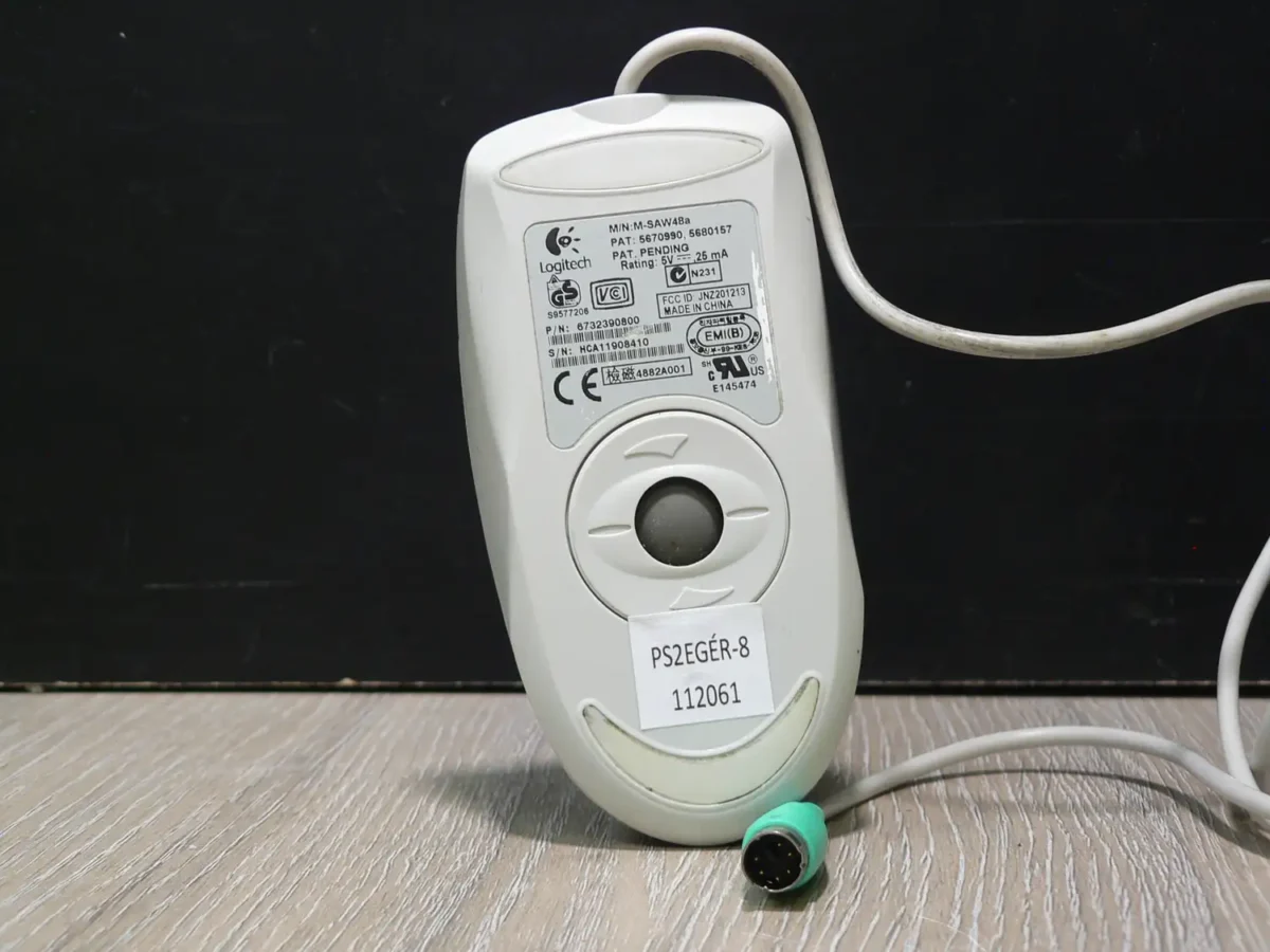 NEC-Logitech M-SAW48a Golyós Egér PS/2 - Image 2