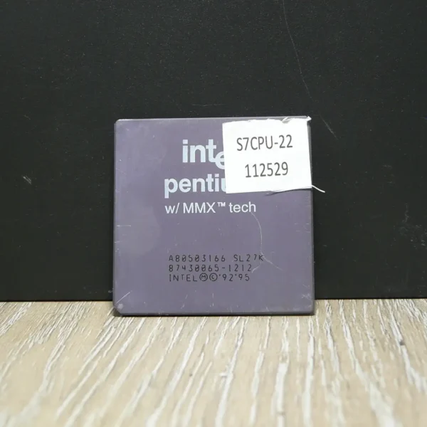 Intel Pentium 166MMX SL27K Socket 7 Processzor