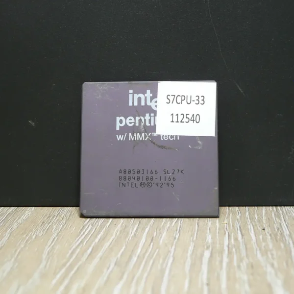 Intel Pentium 166MMX SL27K Socket 7 Processzor