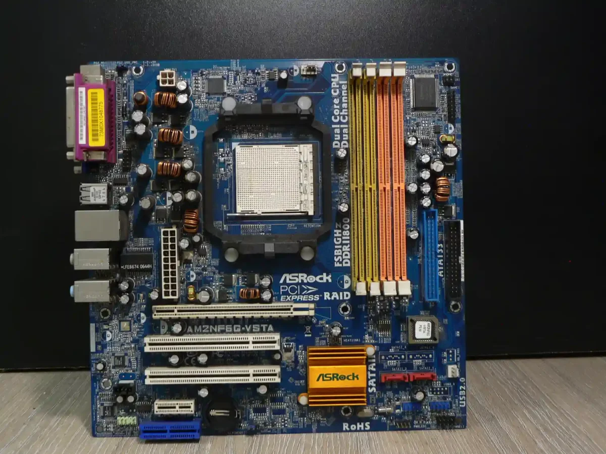 ASRock AM2NF6G-VSTA Socket AM2 Alaplap + Hátlap/IO-Shield - Image 3