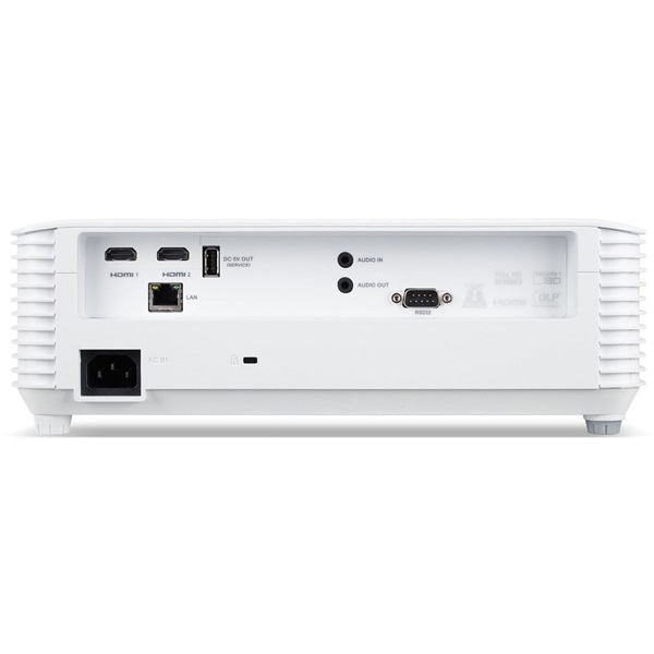 ACER DLP Projektor P5550, FHD (1920x1080), 16:9, 5200Lm, 20000/1, HDMI, USB, fehér - Image 4