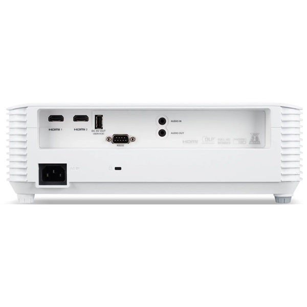 ACER DLP Projektor X1528, FHD (1920x1080), 16:9, 5200Lm, 10000/1, HDMI, fehér - Image 2