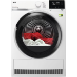 AEG TR8184E AbsoluteCare Hőszivattyús szárítógép, 8kg, Inverter motor, LED kijelző, Fehér