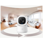 ANKER EUFY Kamera, C220 IndoorCam, 2K, 360 fokban elfogatható, AI Mozgás követő, WiFi-s, beltéri - T8W11321 - Image 4
