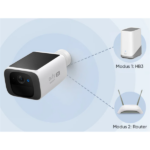 ANKER EUFY Kamera, SoloCam S220 + HomeBase 3, 2K, Beépített Napelem, AI arcfelismerés, WiFi-s, kültéri - E8134328 - Image 2