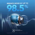 ANKER Vezeték Nélküli Fülhallgató, Soundcore Liberty 4 NC, fekete - A3947G11 - Image 2