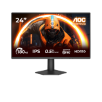 AOC Gaming 180Hz IPS monitor 23,8" 24G50F, 1920x1080, 16:9, 300cd/m2, 4ms, HDMI/DisplayPort