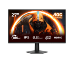 AOC Gaming 180Hz IPS monitor 27" 27G50F, 1920x1080, 16:9, 300cd/m2, 4ms, HDMI/DisplayPort