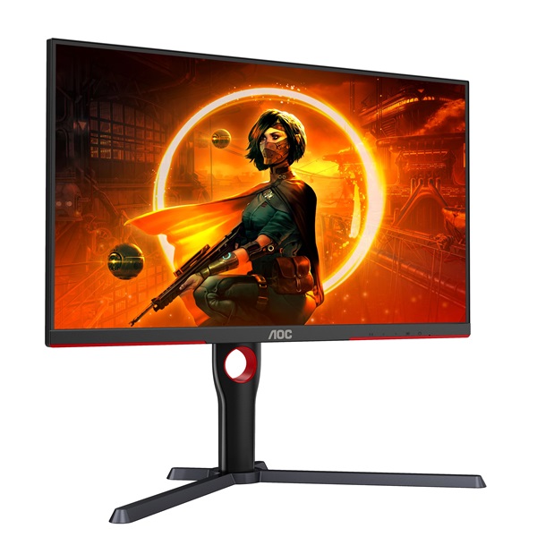AOC Gaming 180Hz monitor 27" Q27G3XMN/BK, 2560x1440 16:9, 1.000cd/m2, 1ms, 2xHDMI/DisplayPort, áll. mag.,pivot, HDR1000 - Image 2