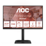 AOC IPS 120Hz FHD monitor 23.8" 24E4CV, 1920x1080, 16:9, 4ms, 300cd/m2, DisplayPort/HDMI/4xUSB-A, pivot, hangszóró