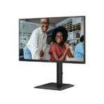 AOC IPS 120Hz FHD monitor 23.8" 24E4CV, 1920x1080, 16:9, 4ms, 300cd/m2, DisplayPort/HDMI/4xUSB-A, pivot, hangszóró - Image 4