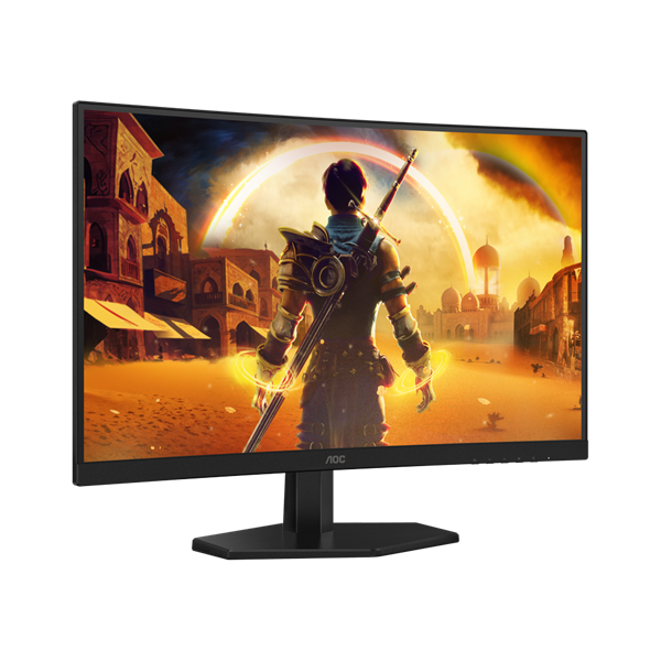 AOC Ívelt Gaming monitor 27" C27G42ZE 2560x1440, 16:9, 300cd/m2, 1ms, HDMI/DisplayPort, 240 Hz - Image 2
