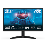 AOC IPS QHD 144Hz Gaming monitor 23.8" Q24B36X, 2560x1440, 16:9, 300cd/m2, 4ms, 1xDisplayPort/1xHDMI