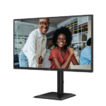 AOC IPS monitor 27" 27E4U 1920x1080, 16:9, 300cd/m2, 4ms, VGA/HDMI/USB, hangszóró, 120 Hz, áll.mag., pivot - Image 3