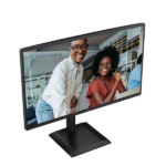 AOC IPS monitor 27" 27E4U 1920x1080, 16:9, 300cd/m2, 4ms, VGA/HDMI/USB, hangszóró, 120 Hz, áll.mag., pivot - Image 4