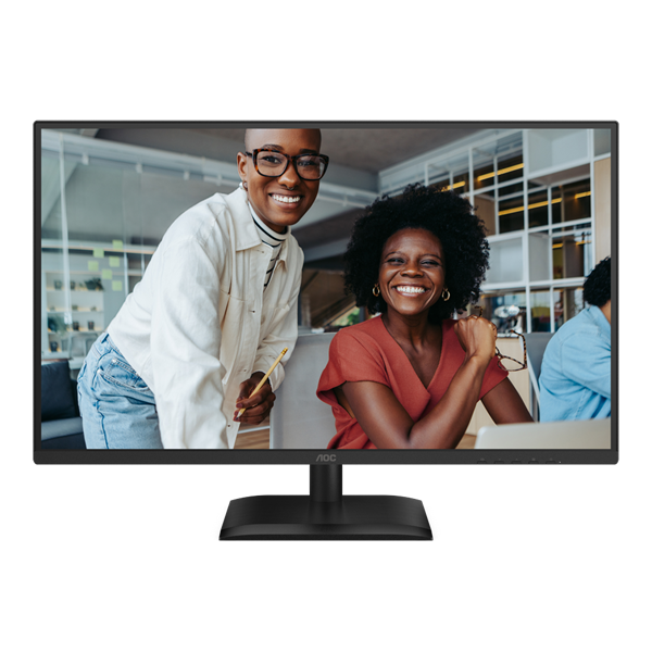 AOC IPS monitor 27" Q27E4U 2560x1440, 16:9, 350cd/m2, 4ms, HDMI/DisplayPort/4xUSB, hangszóró, 120 Hz, áll.mag., pivot - Image 2