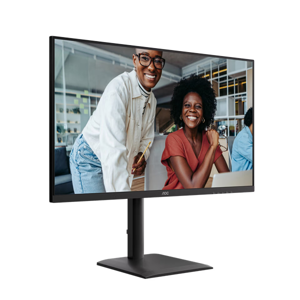 AOC IPS monitor 31,5"Q32E4U, 2560x1440,16:9, 350cd/m2, 4ms, DisplayPort/2xHDMI/4xUSB-A/1xUSB-B, hangszóró,áll.mag.,pivot - Image 3