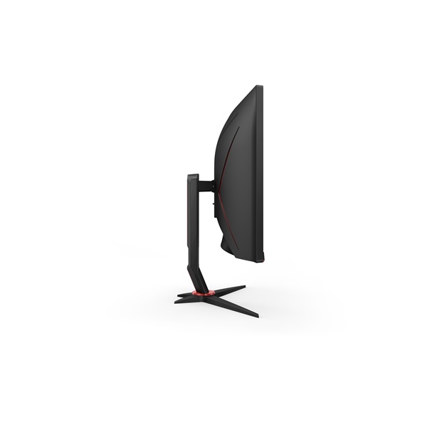 AOC Ívelt Gaming 180Hz VA monitor 34" CU34G2XP/BK, 3440x1440, 21:9, 430cd/m2, 1ms, 2xHDMI/DisplayPort/USBx4 - Image 5