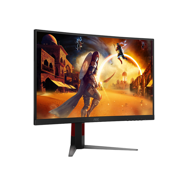 AOC Ívelt Gaming 260Hz VA monitor 27" CQ27G4Z2, 2560x1440, 16:9, 350cd/m2, 0,3ms, 2xHDMI/DisplayPort - Image 3