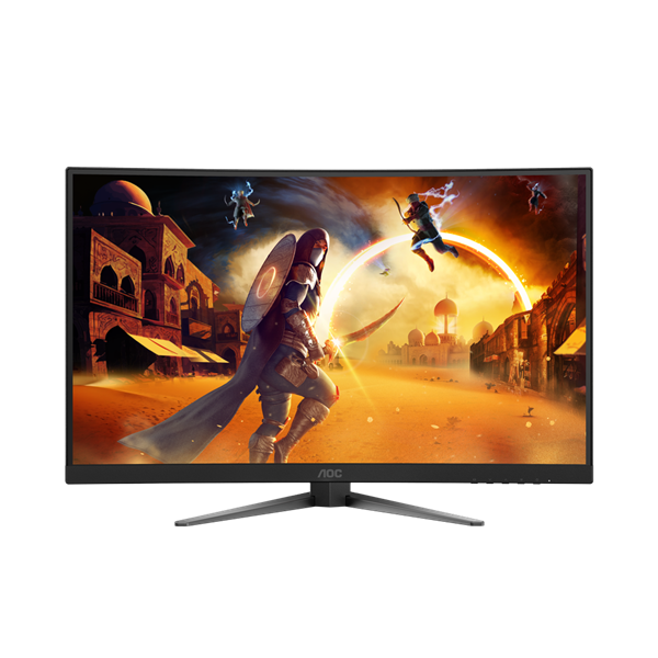 AOC Ívelt Gaming 260Hz VA monitor 27" CQ27G4Z2, 2560x1440, 16:9, 350cd/m2, 0,3ms, 2xHDMI/DisplayPort - Image 2