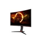AOC Ívelt Gaming 280Hz monitor 27" C27G2Z3/BK, 1920x1080, 16:9, 300cd/m2, 0,5ms, HDMIx2/DisplayPort, állítható magasság - Image 2