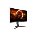 AOC Ívelt Gaming 280Hz monitor 27" C27G2Z3/BK, 1920x1080, 16:9, 300cd/m2, 0,5ms, HDMIx2/DisplayPort, állítható magasság - Image 3
