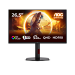 AOC Gaming OLED 240Hz monitor 26,5" Q27G4ZDR 2560x1440, 16:9, 400cd/m2, 0,03ms, DisplayPort/2xHDMI/2xUSB-A/1xUSB-B