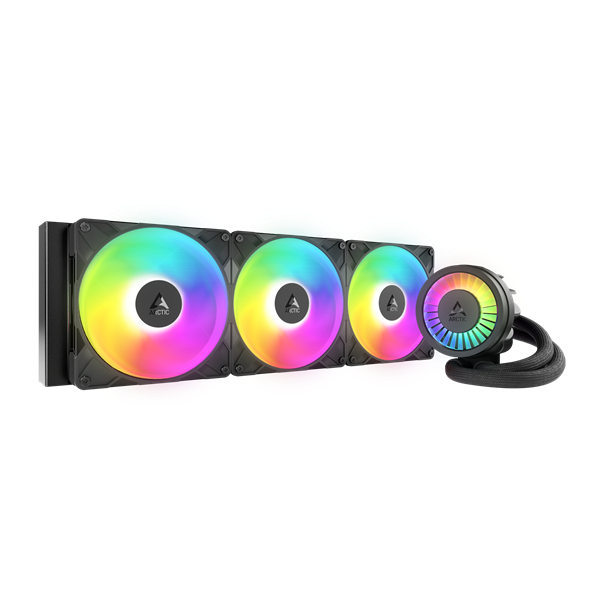 ARCTIC COOLING CPU hűtő Liquid Freezer III Pro 420 A-RGB (vízhűtés), Univerzális Fekete - Image 1