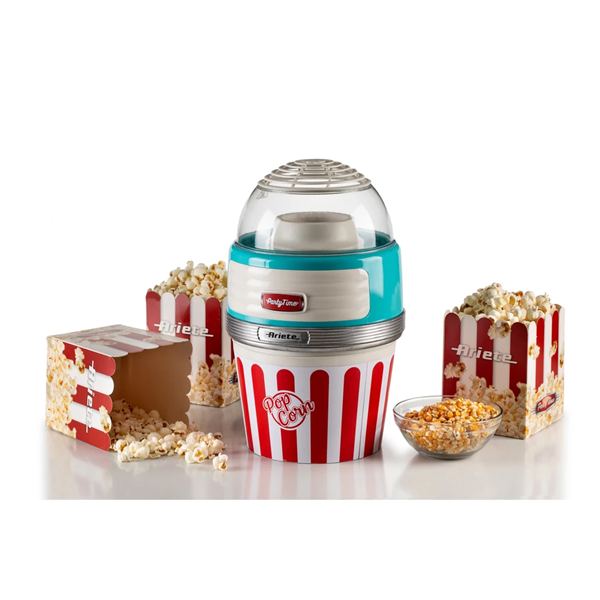 ARIETE 2957.BL Party Time popcorn készítő, 1100W Azúrkék - Image 4