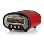 ARIETE 3901 pizzasütő kemence, sütlőlap: 22 cm, 2200W, Piros/Fekete