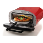 ARIETE 3901 pizzasütő kemence, sütlőlap: 22 cm, 2200W, Piros/Fekete - Image 2