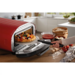 ARIETE 3901 pizzasütő kemence, sütlőlap: 22 cm, 2200W, Piros/Fekete - Image 5