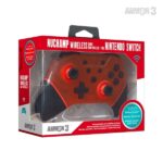 ARMOR3 NUCHAMP Nintendo Switch Kiegészítő Vezeték nélküli kontroller, Vörös - Image 2