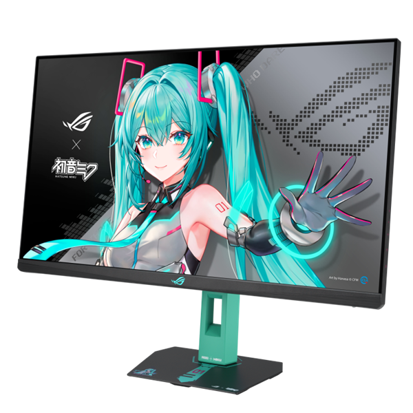 ASUS XG27ACMEG-G ROG Strix Monitor 27" IPS, 2560x1440, HDMI/Displayport, 2xUSB3.0, 260Hz, MIKU - Image 1