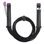 ASUS kábel tápegységhez 16PIN (12V-2x6), Fekete