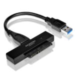 AXAGON ADSA-1S6 külső ház 2,5", SATA, USB 3.0, fekete - Image 2