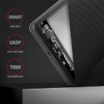 AXAGON EE25-SL USB 3.2 csavar nélküli külső ház HDD/SSD, fekete - Image 3