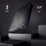 AXAGON EE35-XA3 Aline Box 3,5" USB 3.0 Külső HDD ház, fekete - Image 2