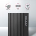 AXAGON EEM2-GTR THIN RIB SUPERSPEED+ USB-C - NVME M.2 külső ház, fekete - Image 3