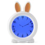 Alecto BC100BUNNY Alvástréner éjszakai fény és ébresztőóra nyúl - Image 2