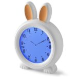 Alecto BC100BUNNY Alvástréner éjszakai fény és ébresztőóra nyúl - Image 3