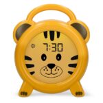 Alecto BC100TIGER Alvástréner éjszakai fény és ébresztőóra tigris