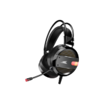 BARACUDA BGH-031B CONCH-B vezetékes gamer fejhallgató mikrofonnal, fekete