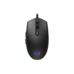 BARACUDA BGM-111B CRAB-B vezetékes gamer egér, 3600dpi, fekete