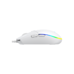 BARACUDA BGM-112W CRAB-W vezetékes gamer egér, 3600dpi, fehér - Image 3